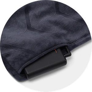 Discrete Velcro Battery Pocket