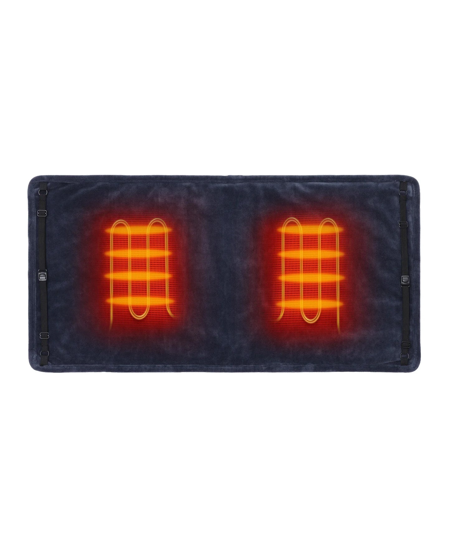 Portable Heated Pad 12 x 24 in - Gray 2 heating zones