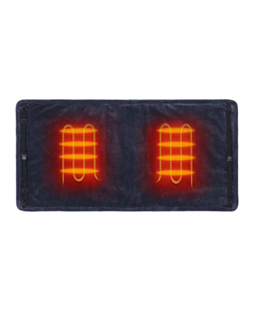 Portable Heated Pad 12 x 24 in - Gray 2 heating zones