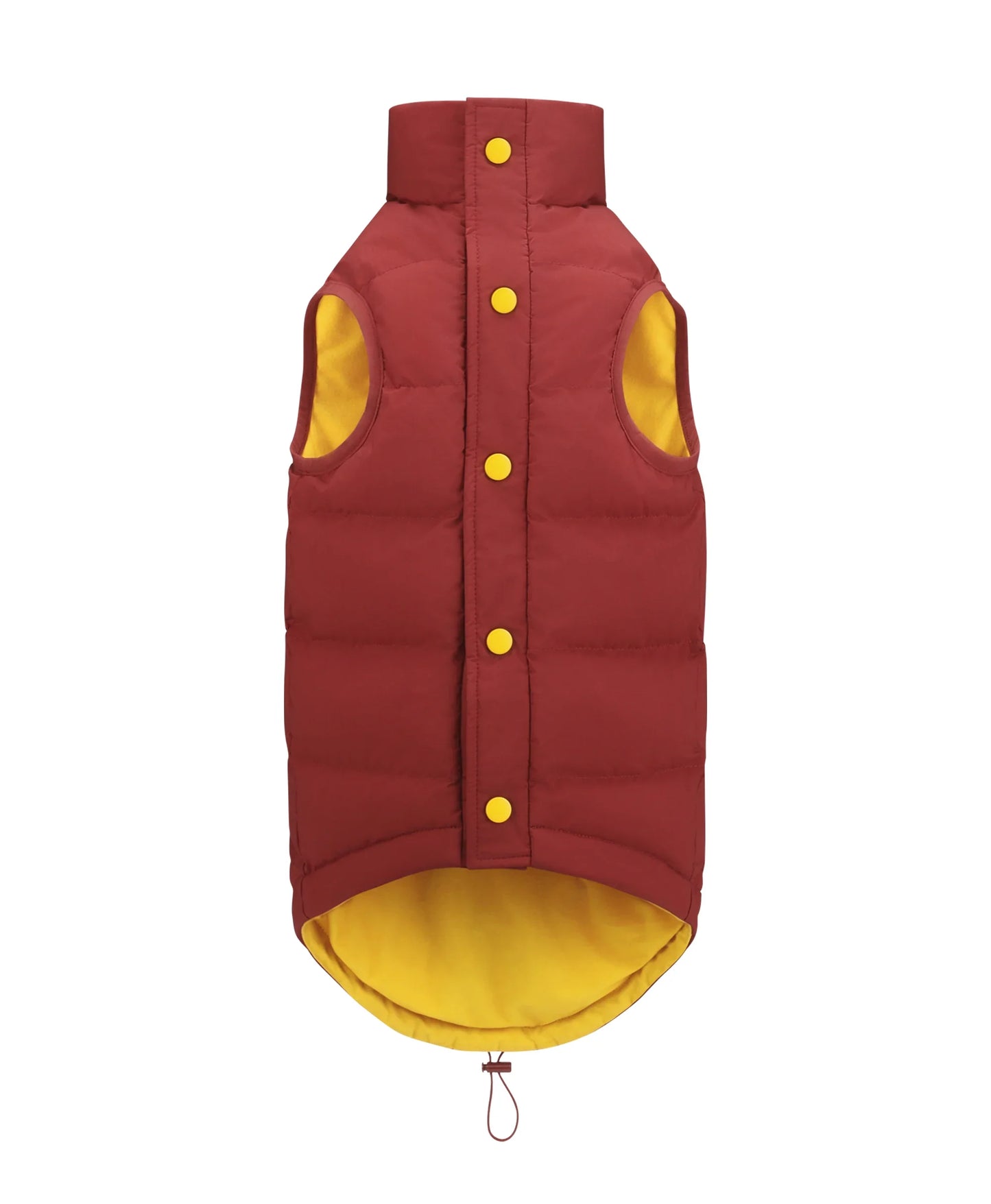 Snøwoof 3-Zone Heated Dog Puffer Vest-red