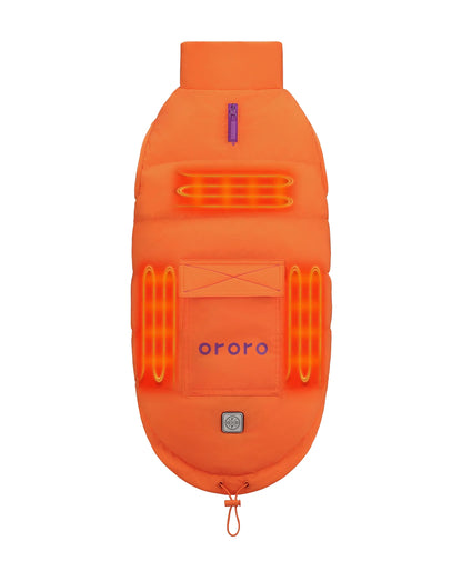 Snøwoof 3-Zone Heated Dog Puffer Vest