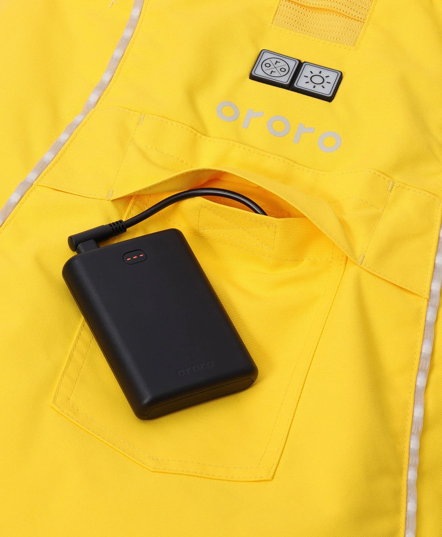 KOLDPWOOF 4-Zone Heated Dog Vest w/ LED Lights