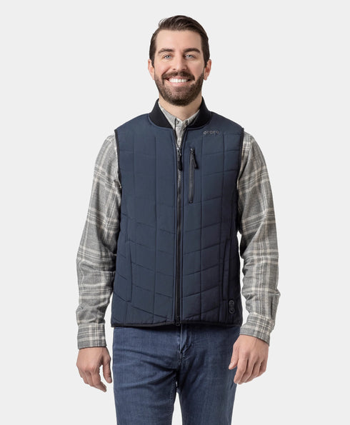 Scranton Men's 5-Zone Insulated Heated Bomber Vest ,view 1