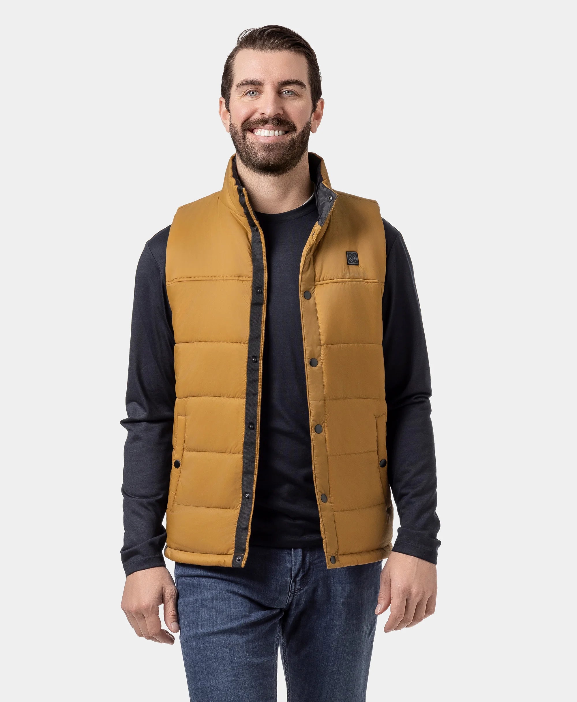 Final Sale - PuffLyte Men's 3-Zone Heated Lightweight Vest, Thumbnail 20