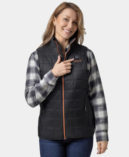 Prism Women's 4-Zone Heated Quilted Vest