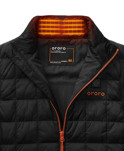 Prism Women's 4-Zone Heated Quilted Vest