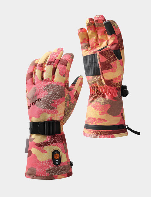 Kyoto Women's Colorprint Heated Lightweight Gloves view 1