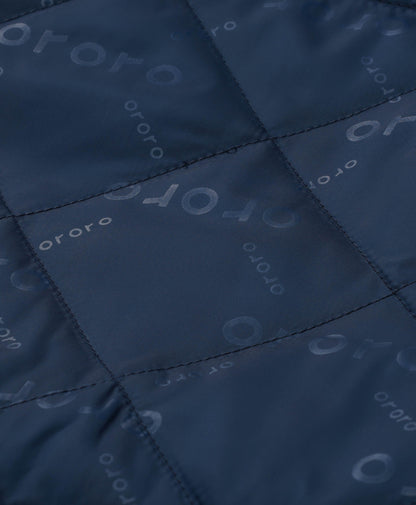 Logo Embossed Quilted Lining