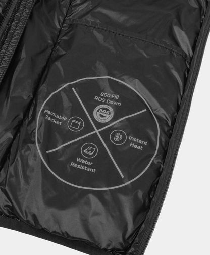 800-fill RDS-certified down insulation