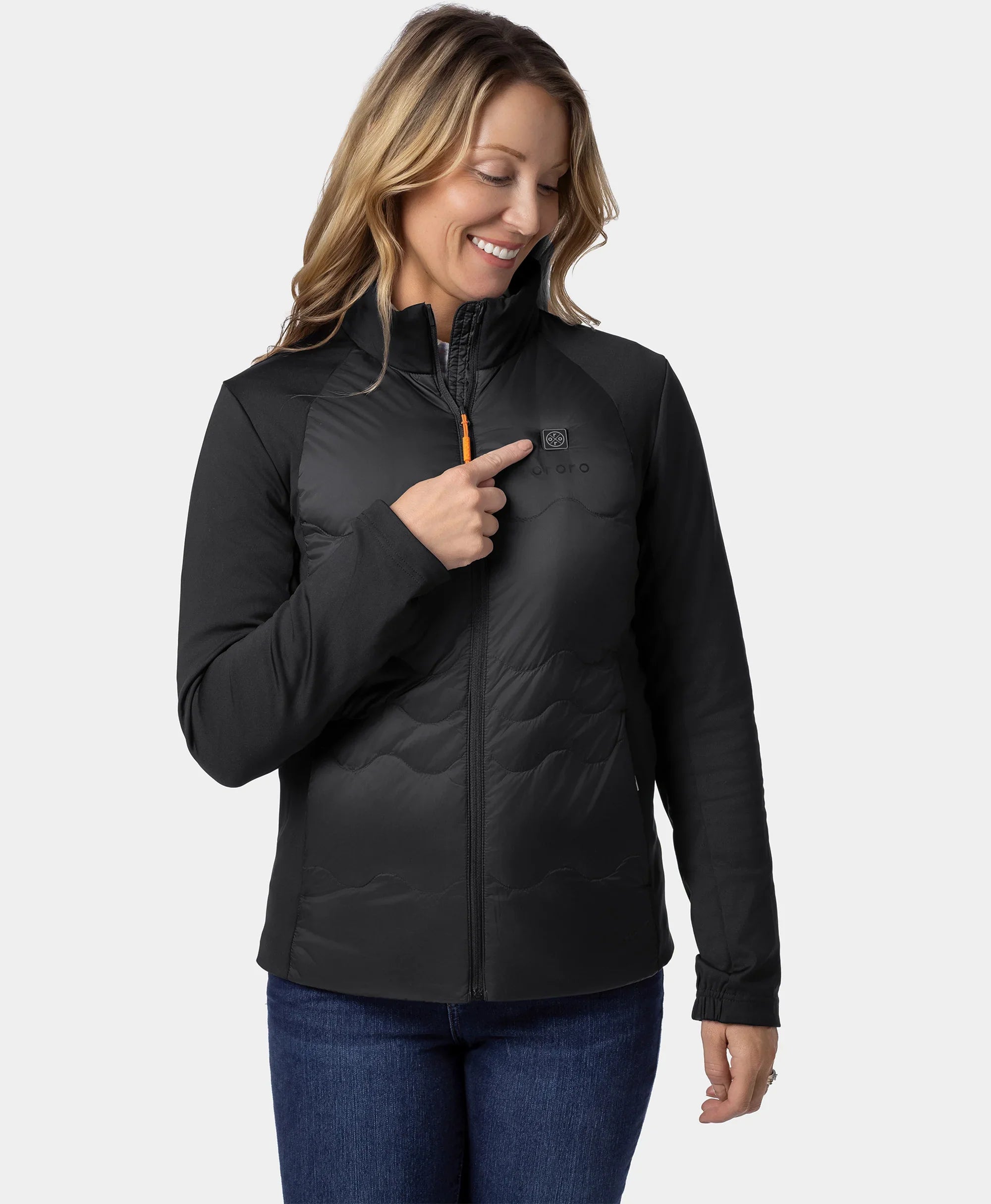 Verbier Women's 4-Zone Heated Down Jacket, Thumbnail 4