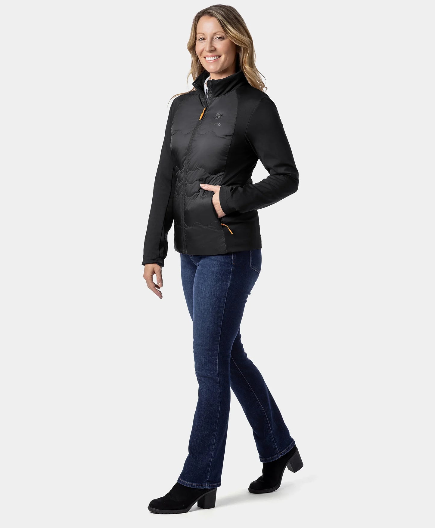 Verbier Women's 4-Zone Heated Down Jacket