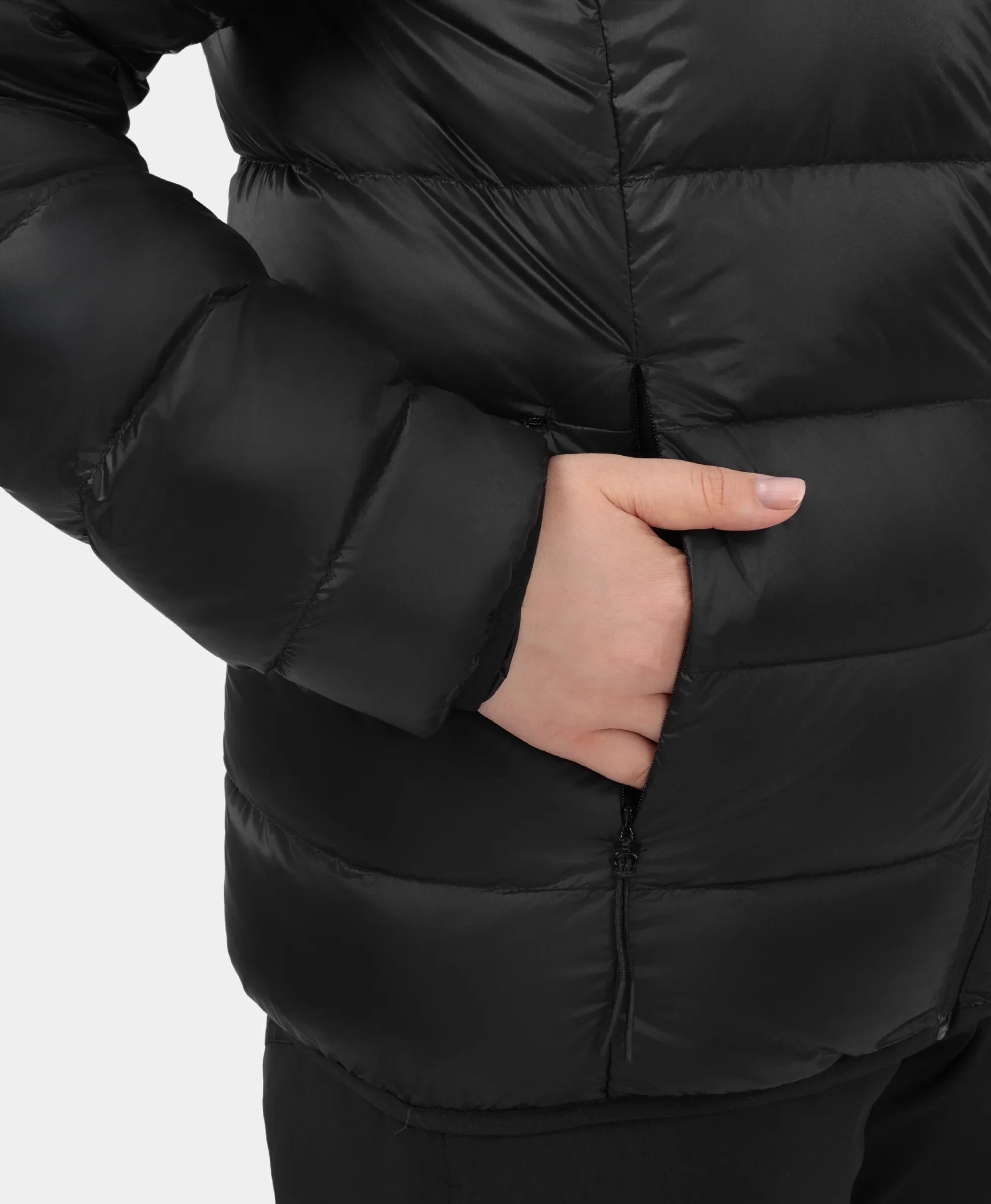 AeroPro Women's 8-Zone Packable Heated Down Jacket, Thumbnail 15