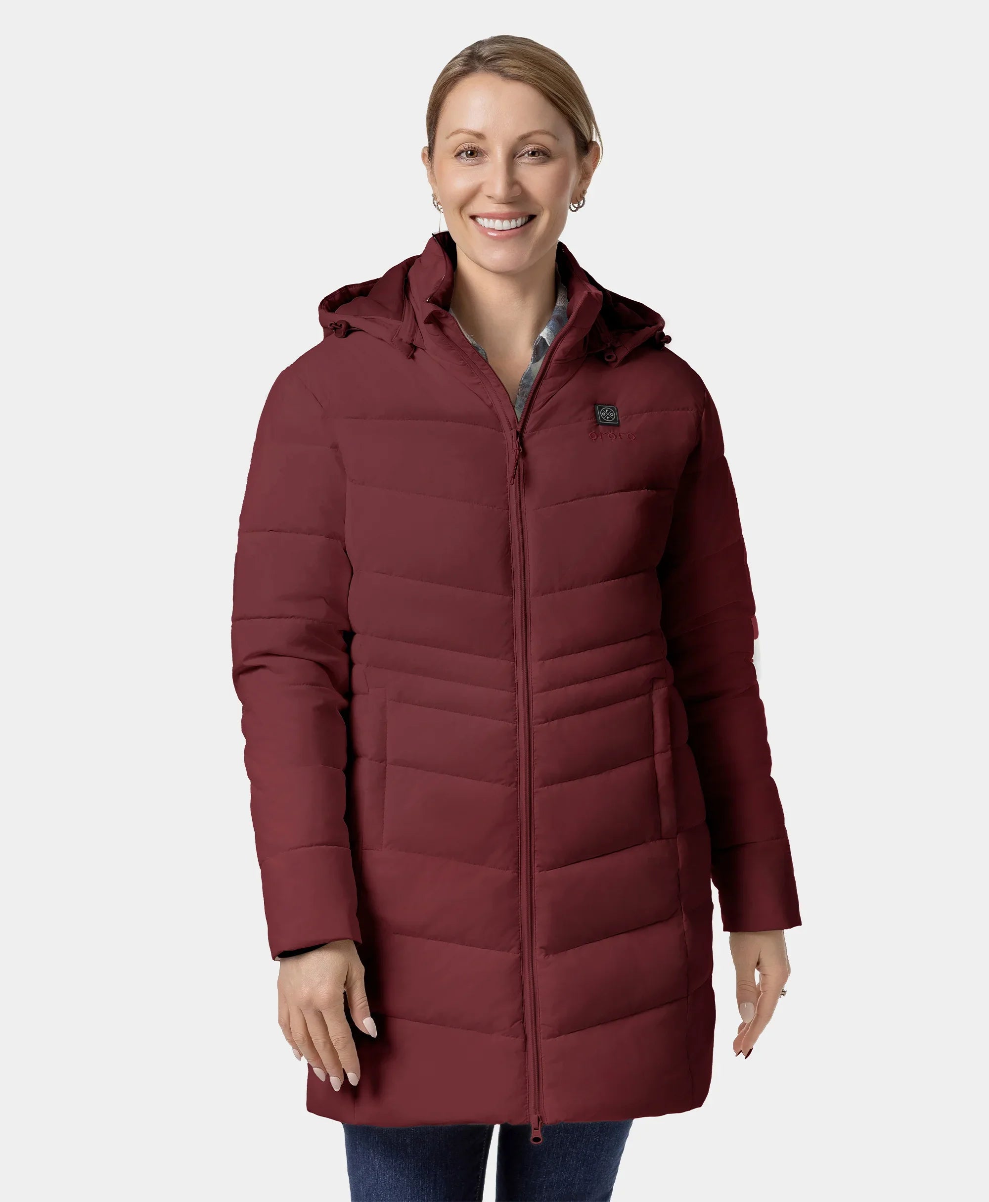 Parkside Women's 4-Zone Heated Puffer Parka Jacket, Thumbnail 23