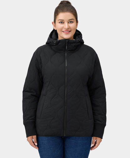 Stargazer Women's Heated Quilted Hoodie Jacket