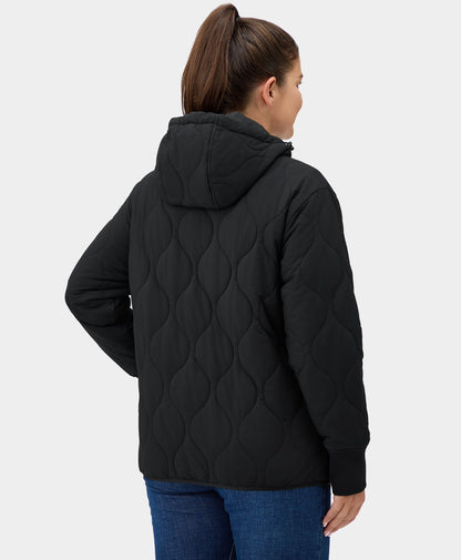 Stargazer Women's Heated Quilted Hoodie Jacket