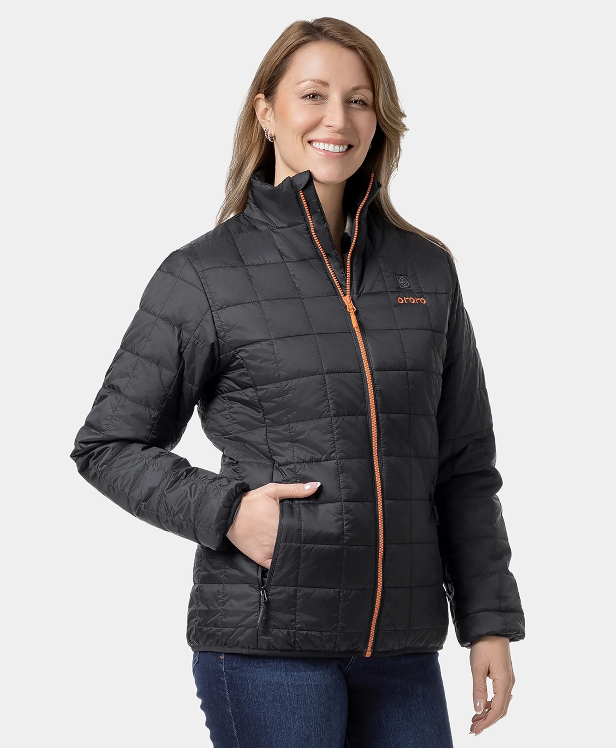 Prism Women's Heated Quilted Jacket, Thumbnail 3