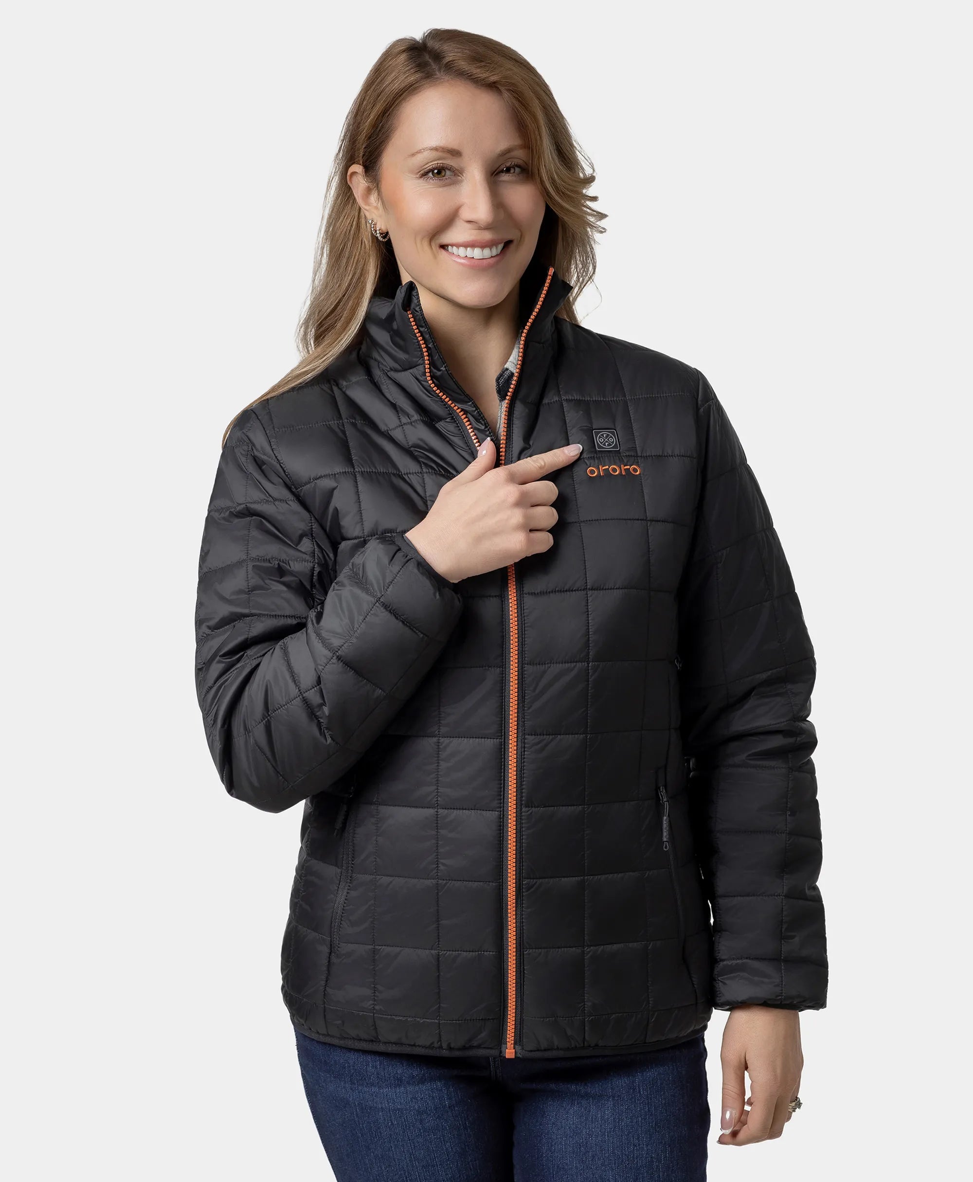 Prism Women's Heated Quilted Jacket, Thumbnail 4
