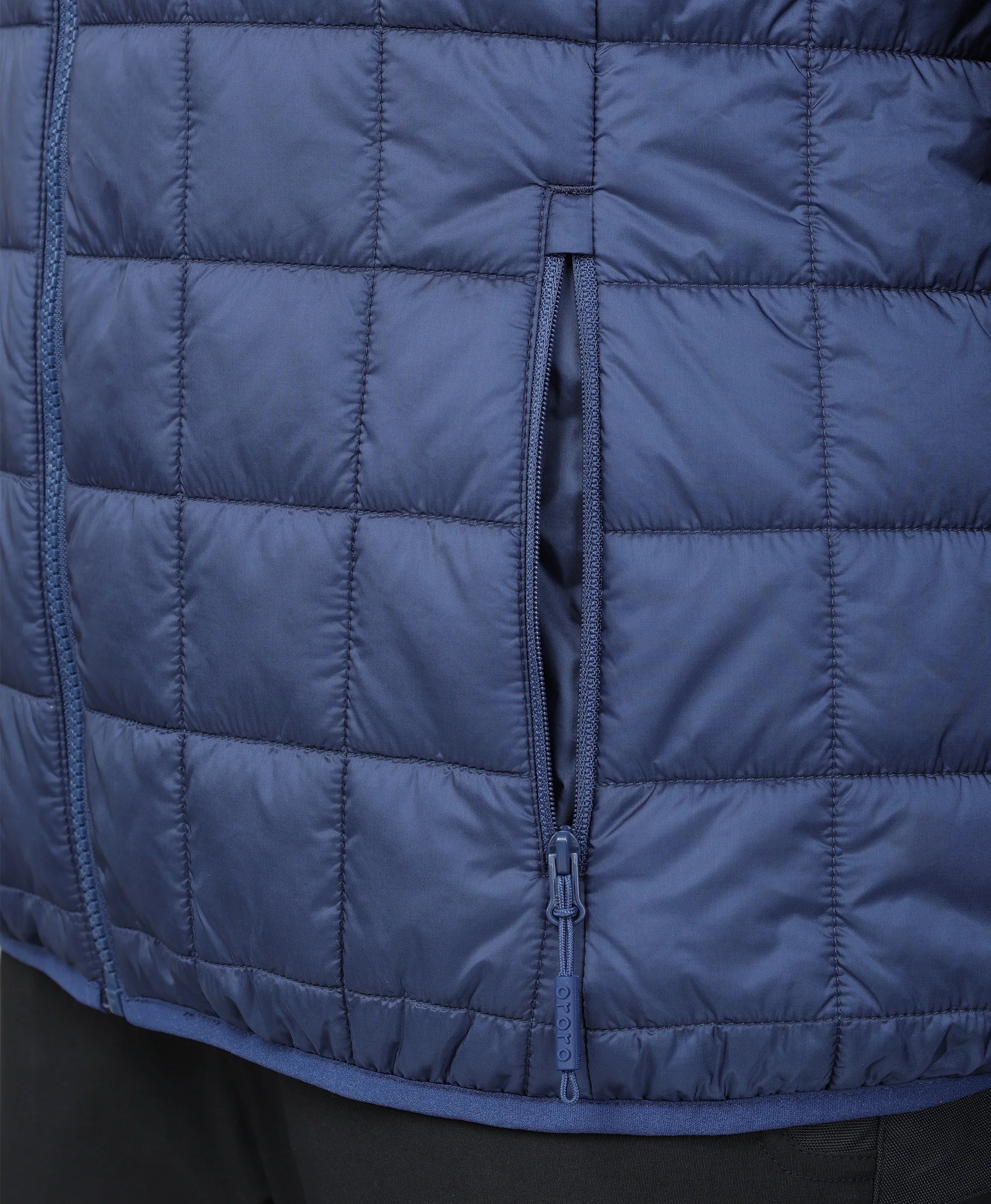 Zipper Hand Pockets