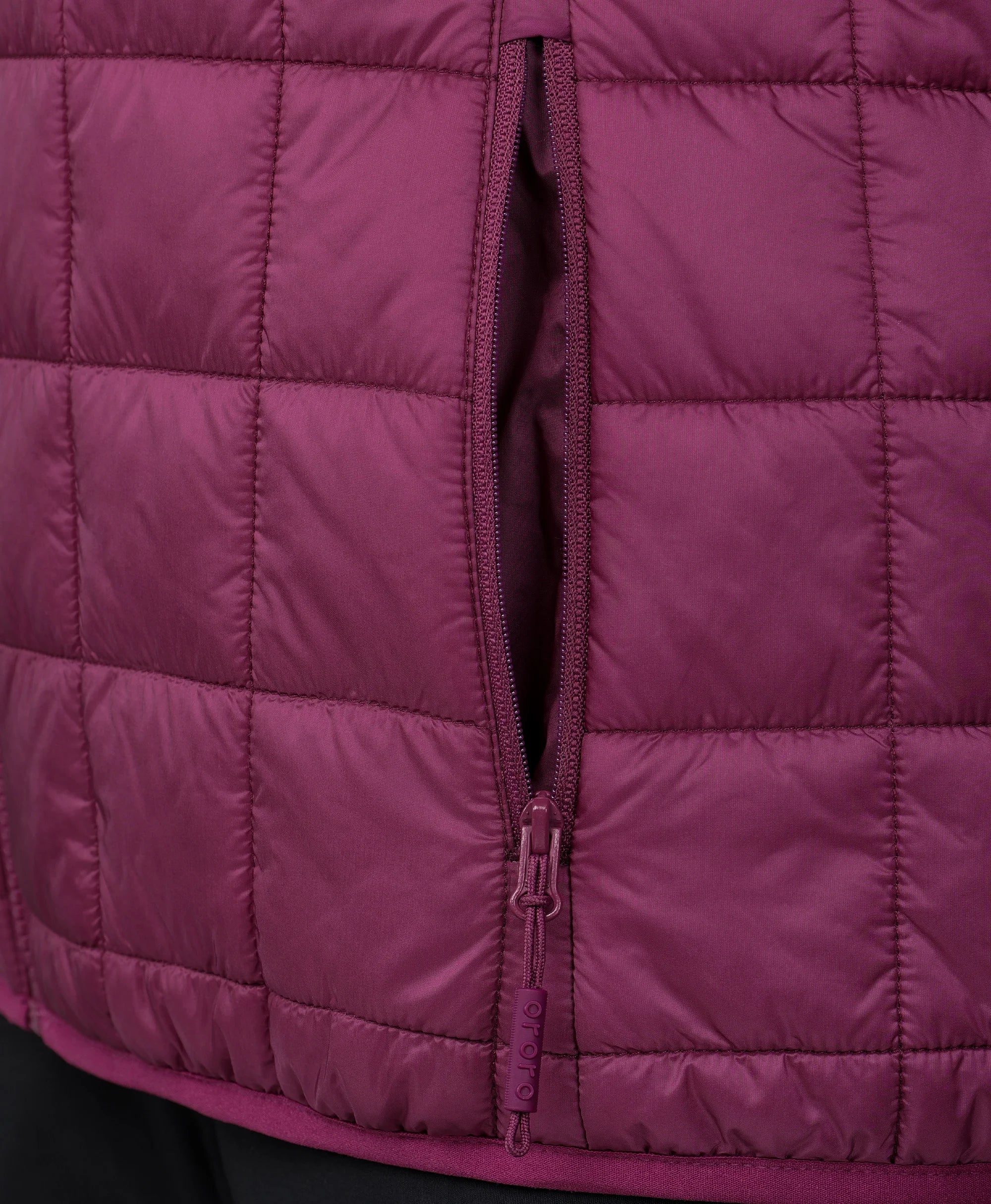 Zipper Hand Pockets