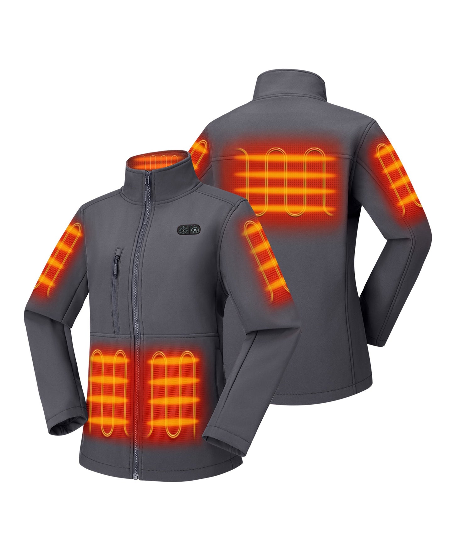 Maverick SureWarm® Women's 6-Zone Dual-Control Heated Softshell Jacket