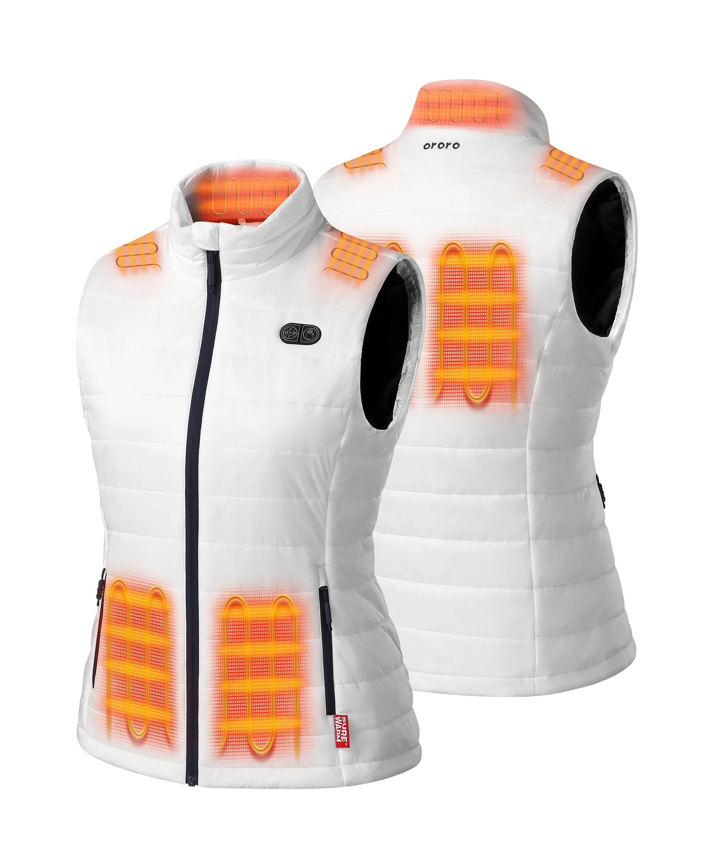 SureWarm® Women's 7-Zone Classic Heated Vest (Dual Control)