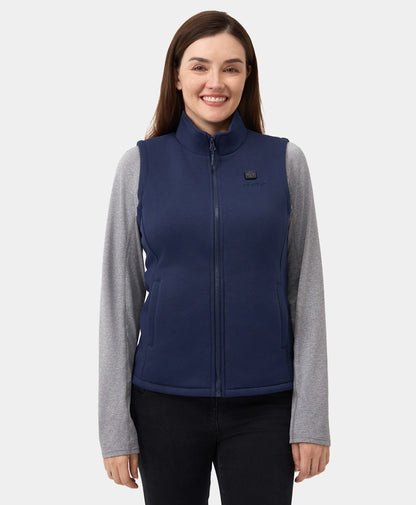 Women's Heated Fleece Vest - New Colors