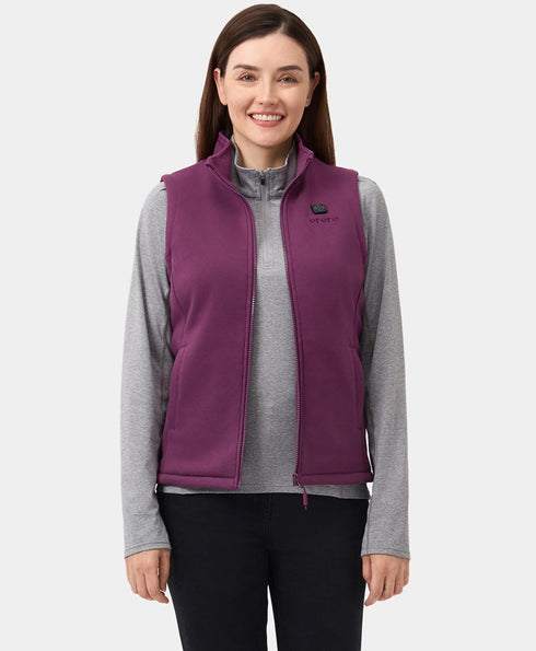 Women's Heated Fleece Vest - New Colors (2025) ,view 1