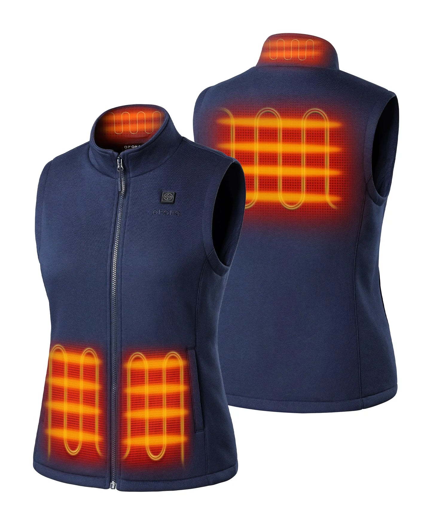 Women's Heated Fleece Vest - New Colors