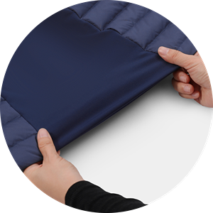 Stretch Side Panels for Mobility
