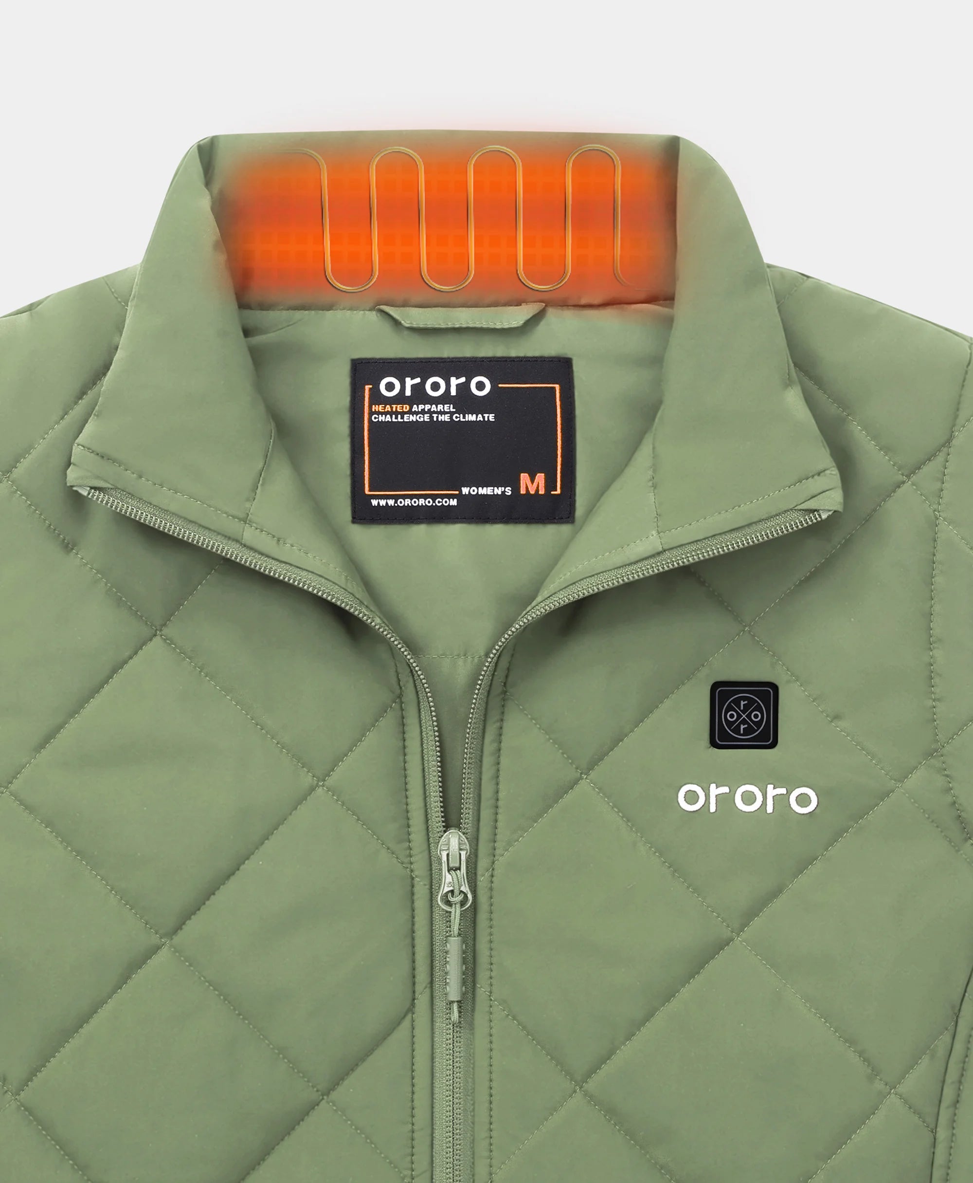 Women's Heated Quilted Vest - New Colors, Thumbnail 7