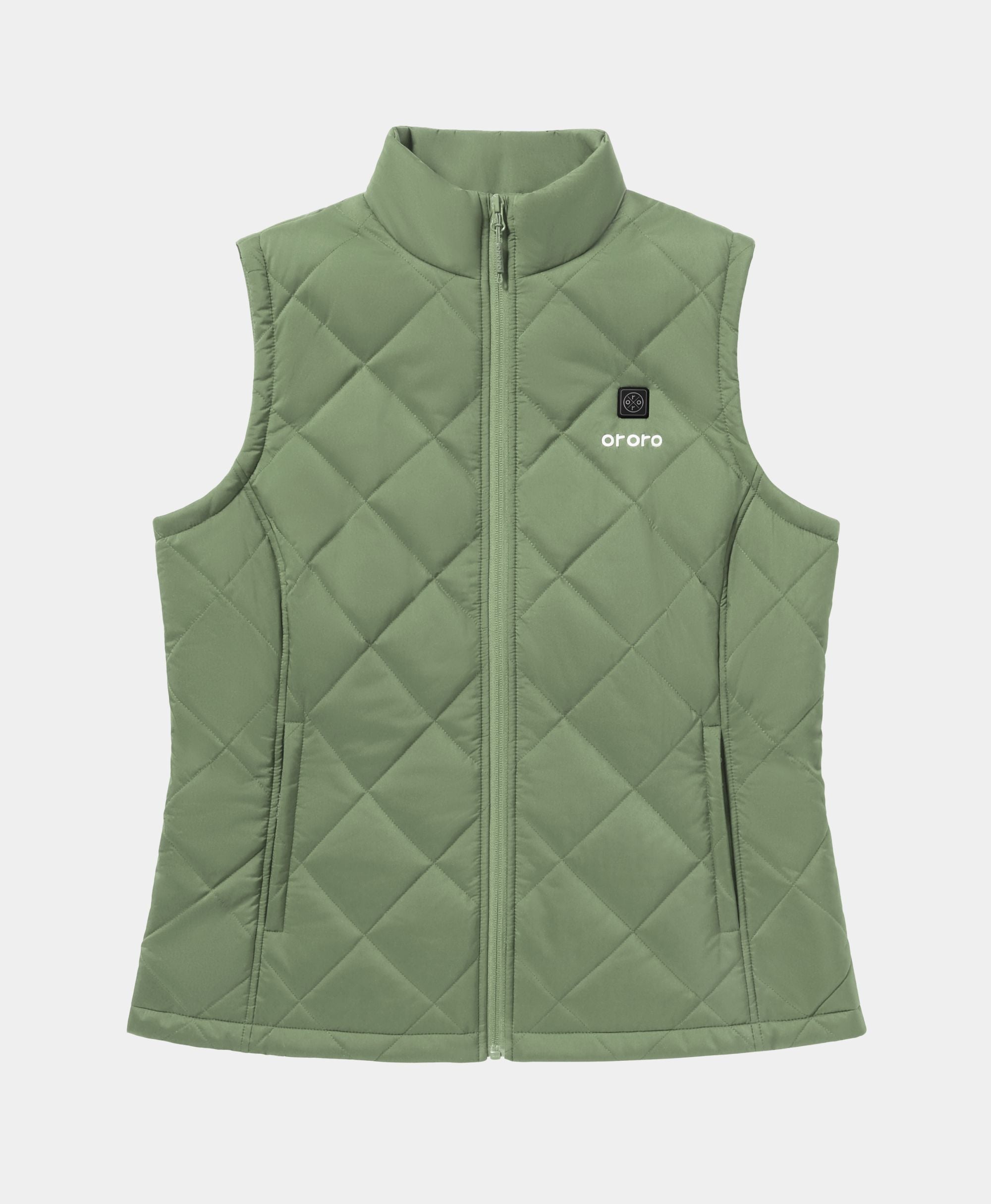 Women's Heated Quilted Vest - New Colors, Thumbnail 1