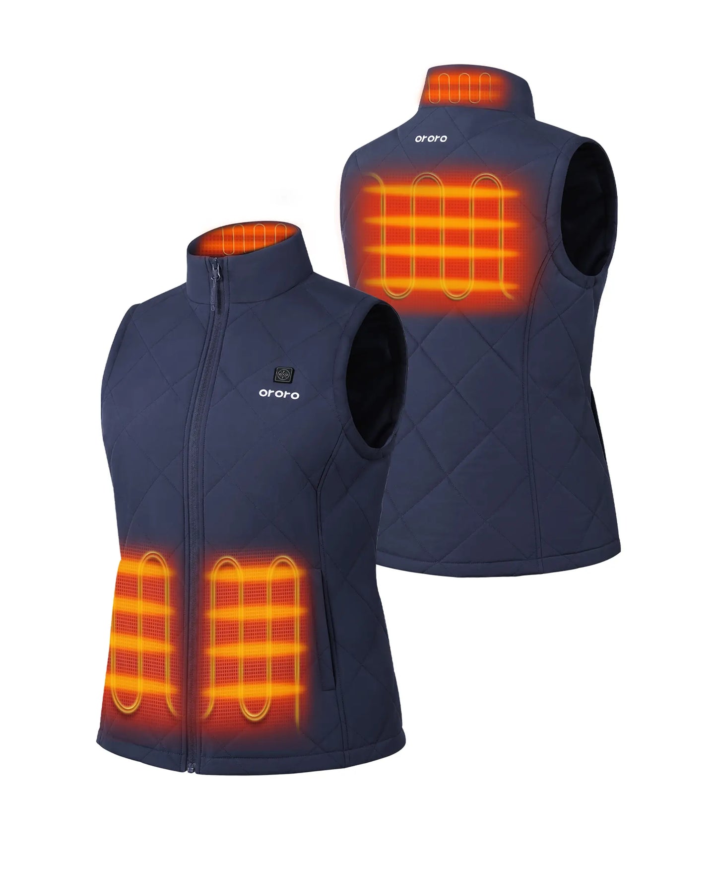 Women's Heated Quilted Vest - New Colors
