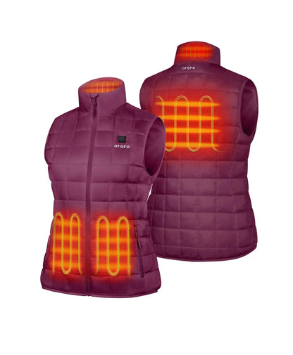 Prism Women's 4-Zone Heated Quilted Vest