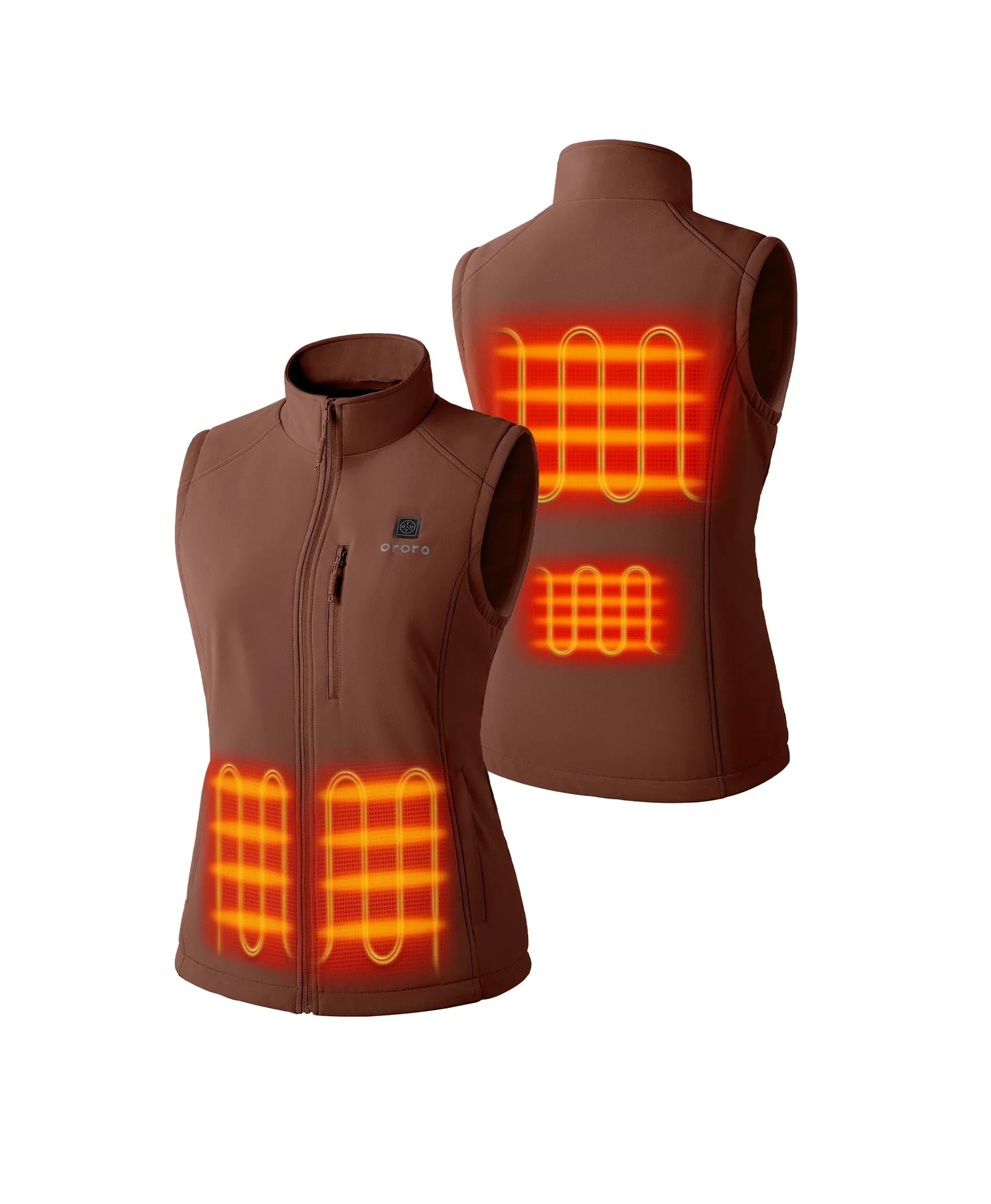 Women's 4-Zone Heated Softshell Vest