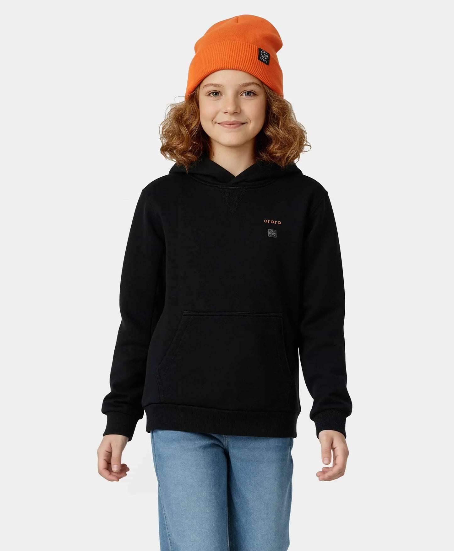 Kids' 4-Zone Heated Pullover Hoodie