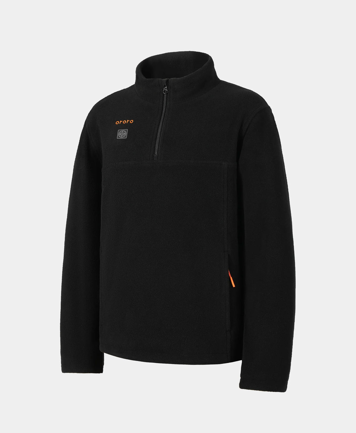 Kids' 4-Zone Heated Fleece Qtr Zip Jacket