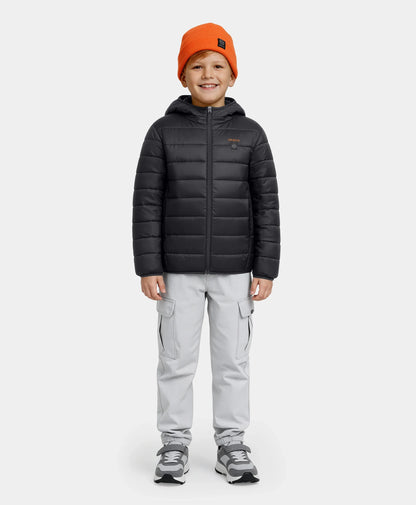 Kids' 4-Zone Heated Lightweight Puffer Jacket