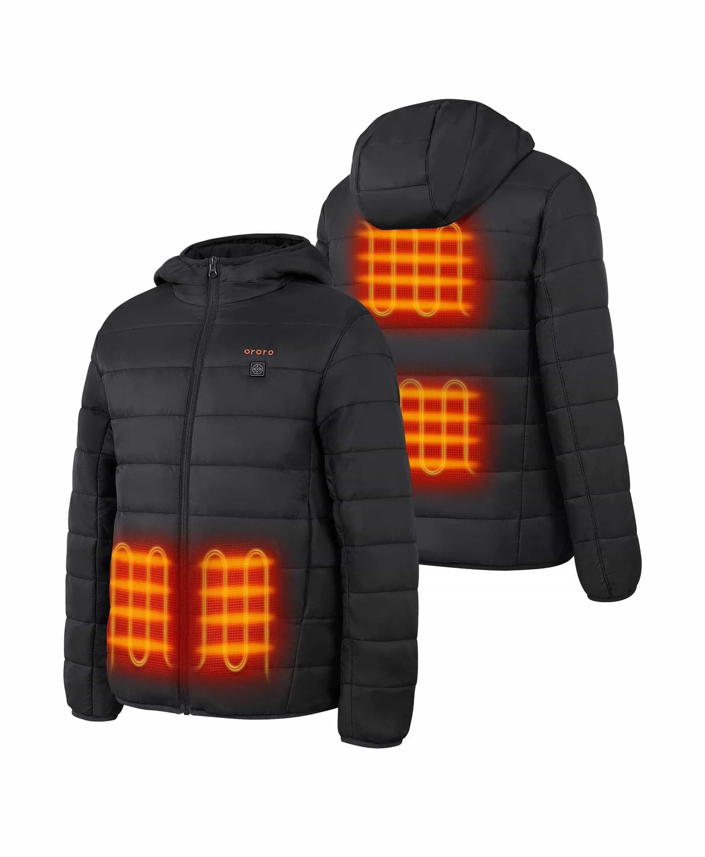 Kids' 4-Zone Heated Lightweight Puffer Jacket