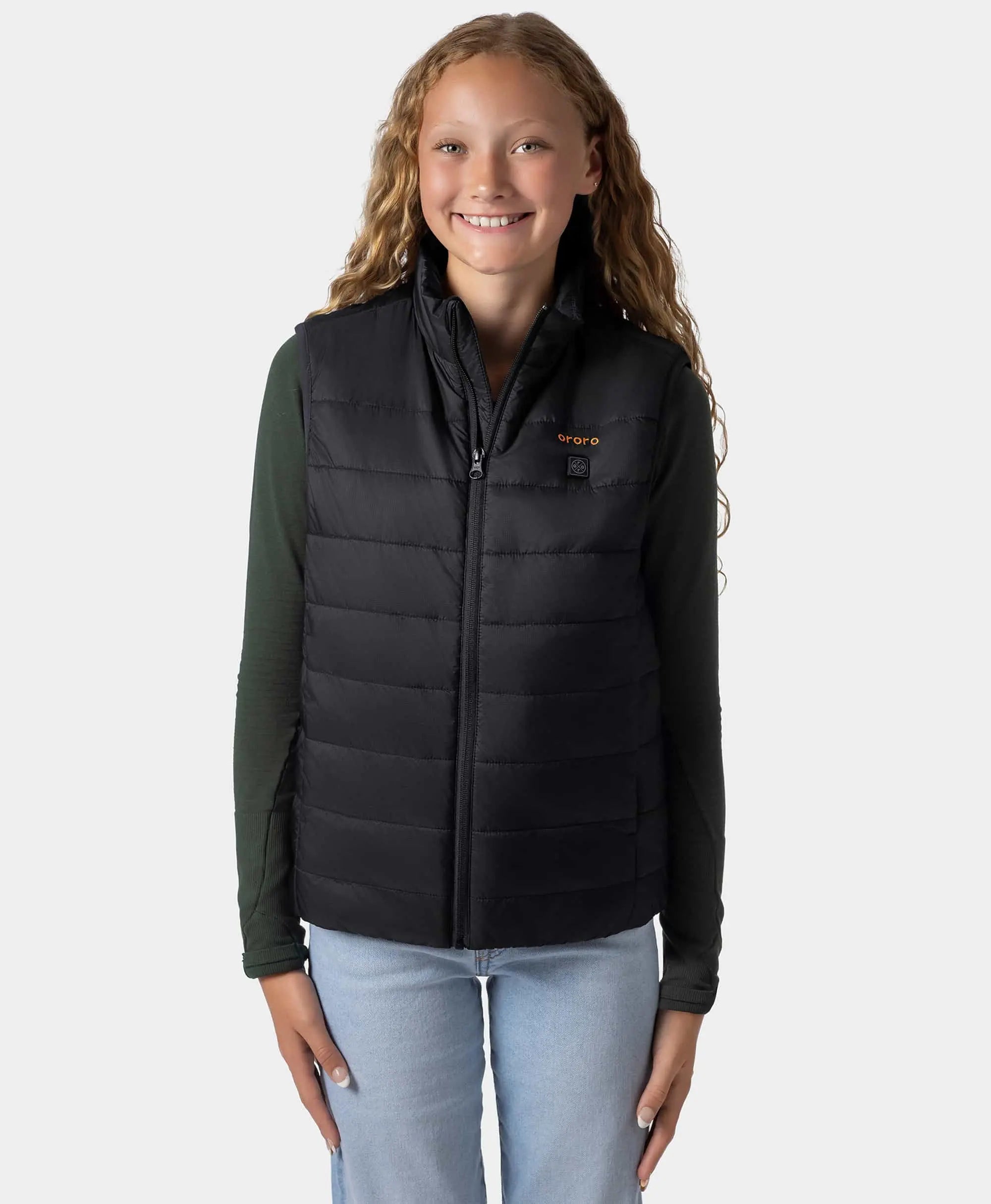 Kids' 4-Zone Classic Heated Vest, Thumbnail 11