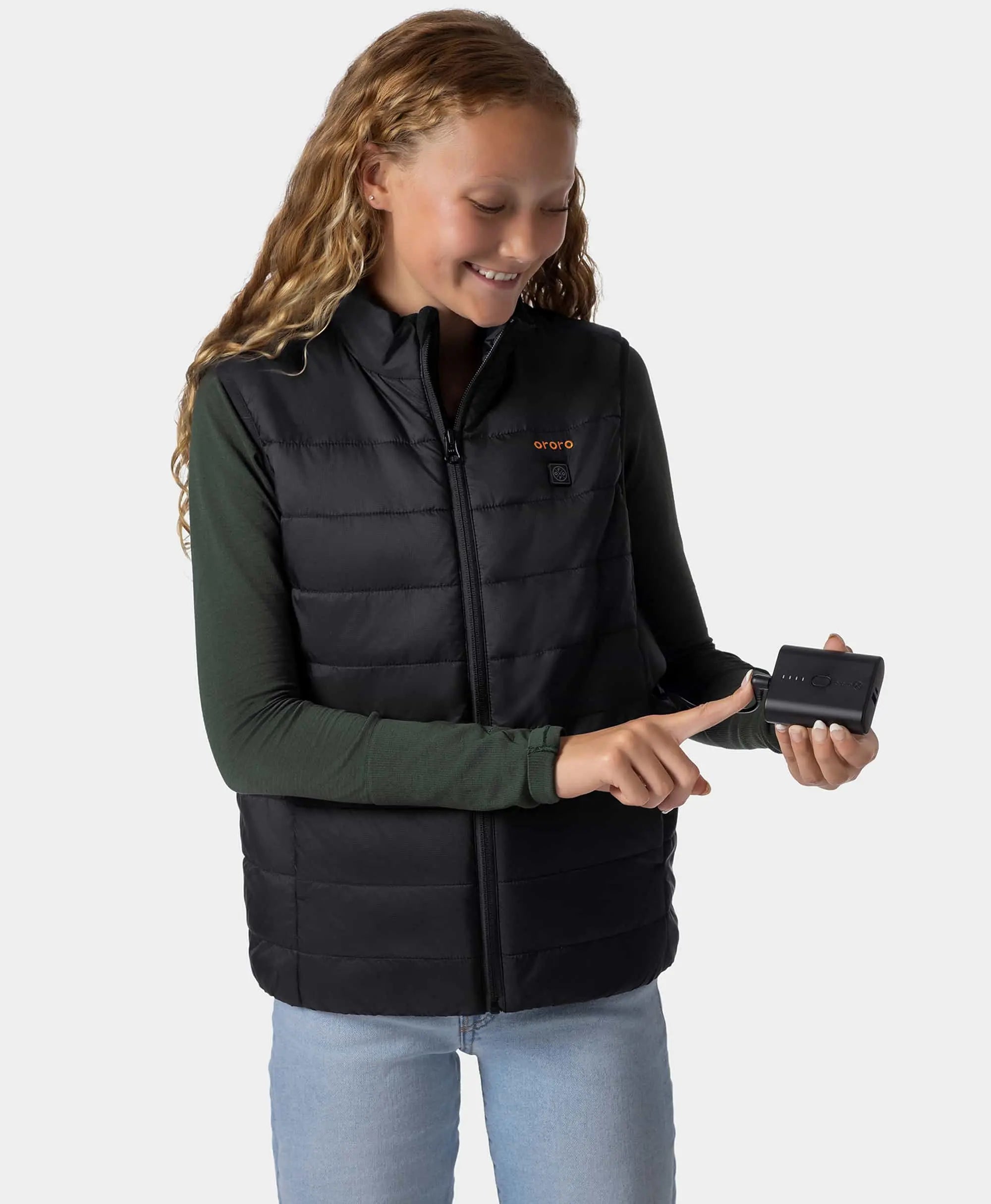 Kids' 4-Zone Classic Heated Vest, Thumbnail 15