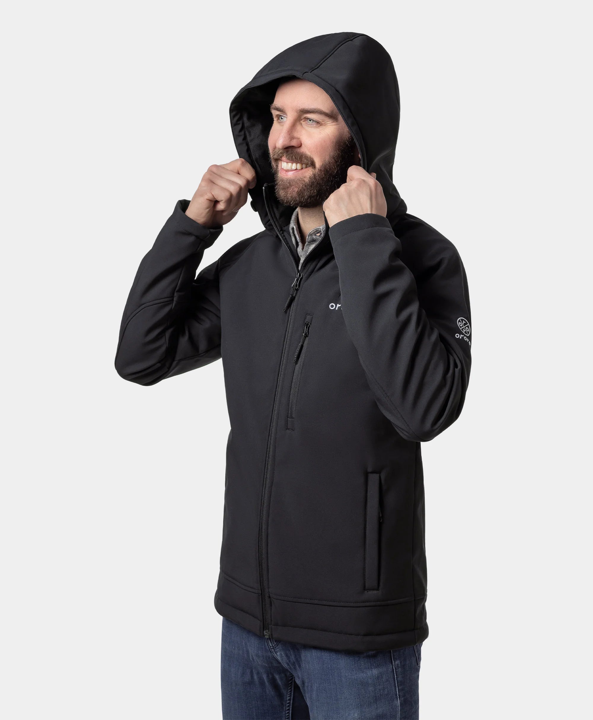 Paragon Men's Heated Jacket - Black, Thumbnail 11