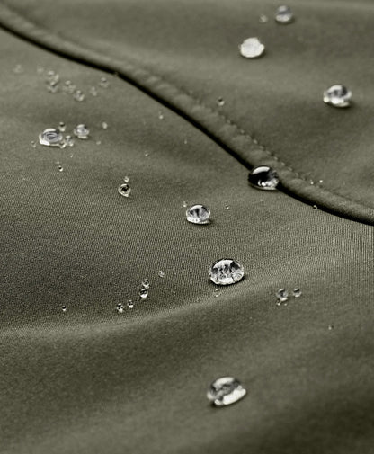 water-resistant shell