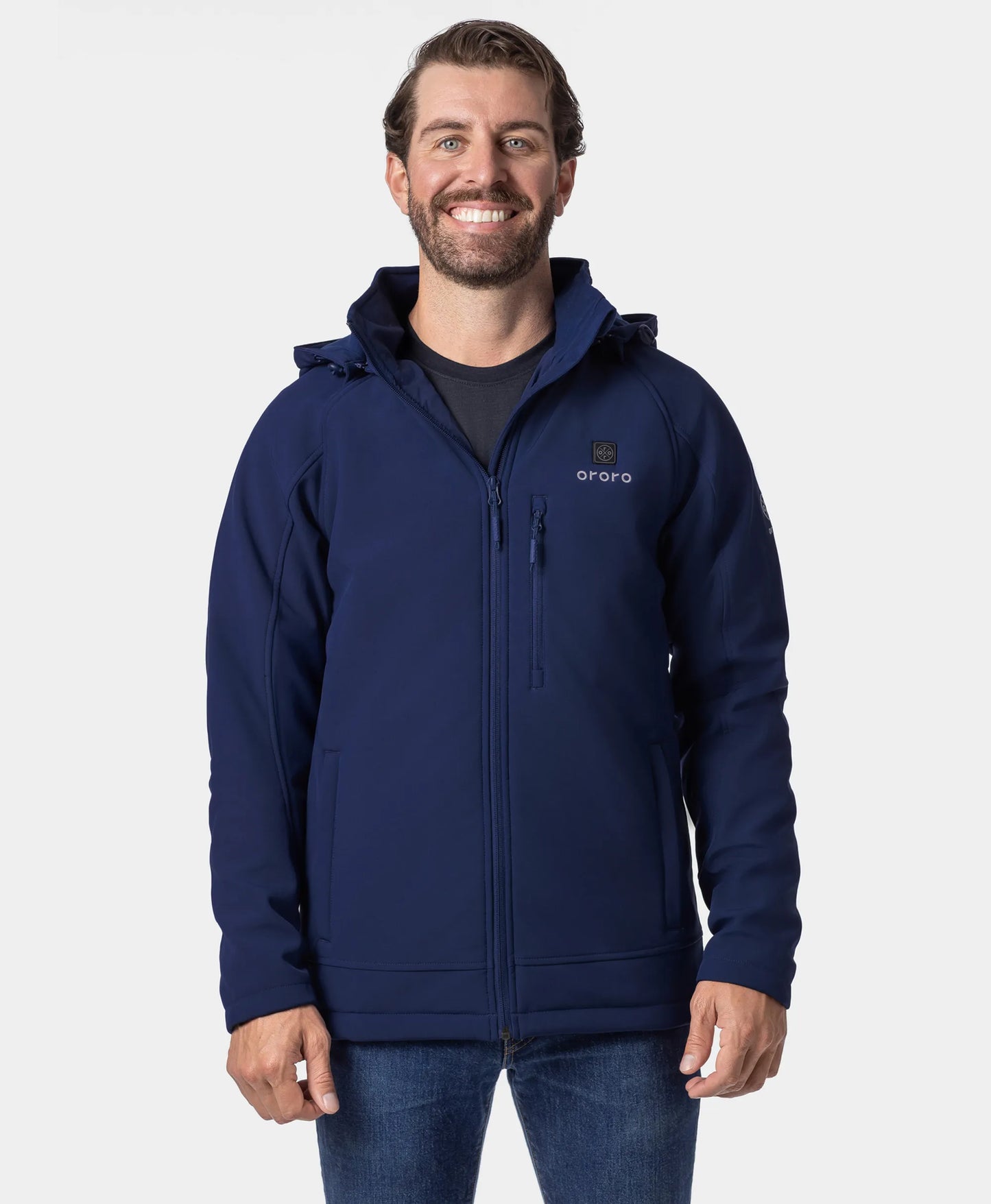 Paragon Men's Heated Jacket Blue