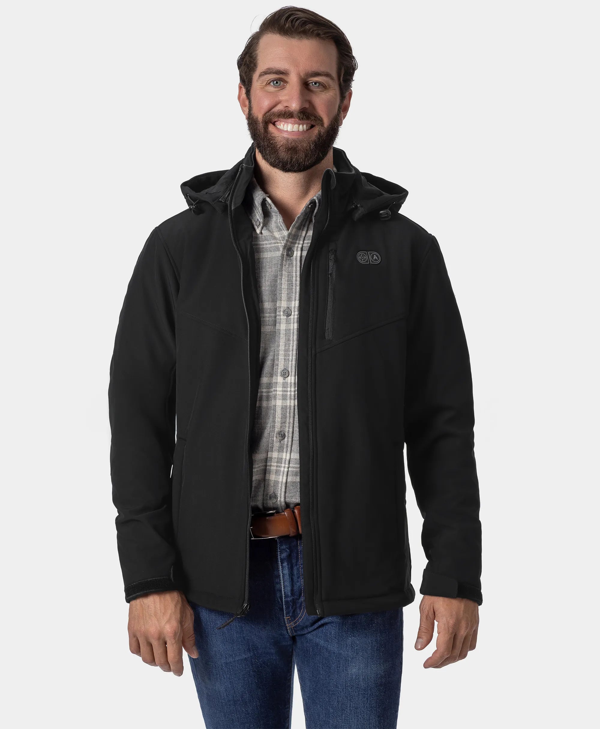 Men's Dual Control Heated Jacket with 5 Heating Zones (Pocket Heating), Thumbnail 5