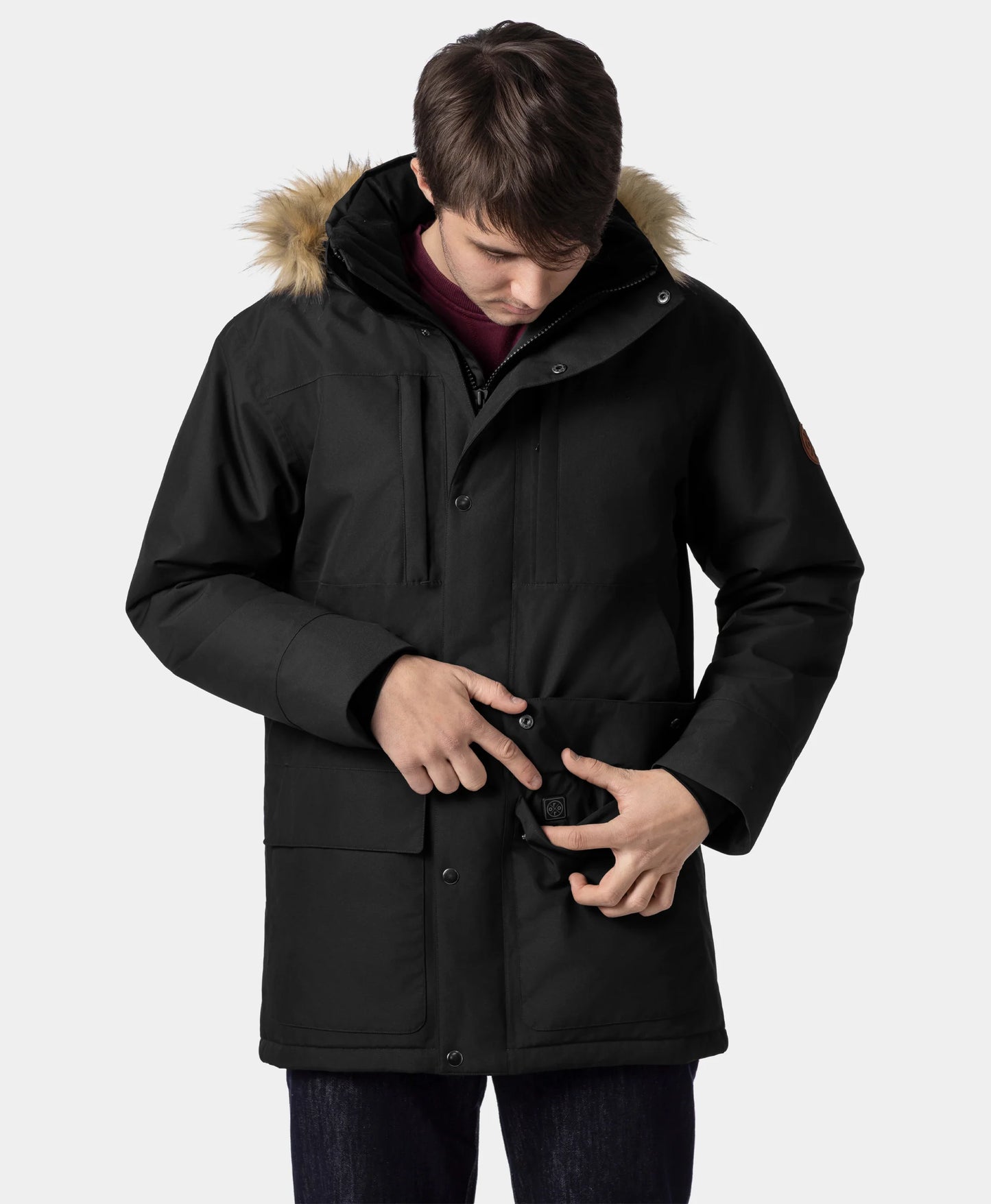 Parka chauffante Gstaad 4 zones pour homme