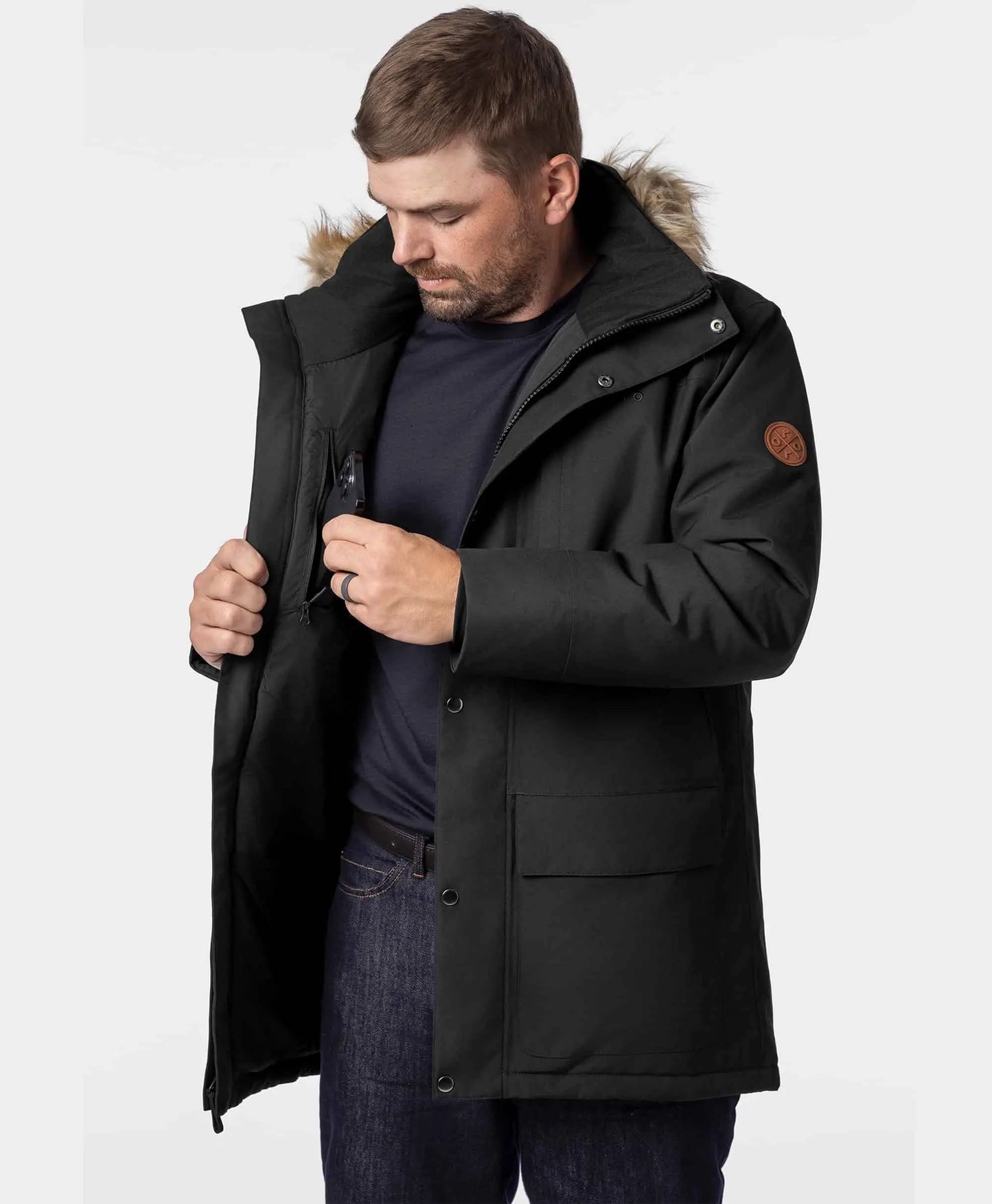 Gstaad Men's 4-Zone Heated Parka Jacket