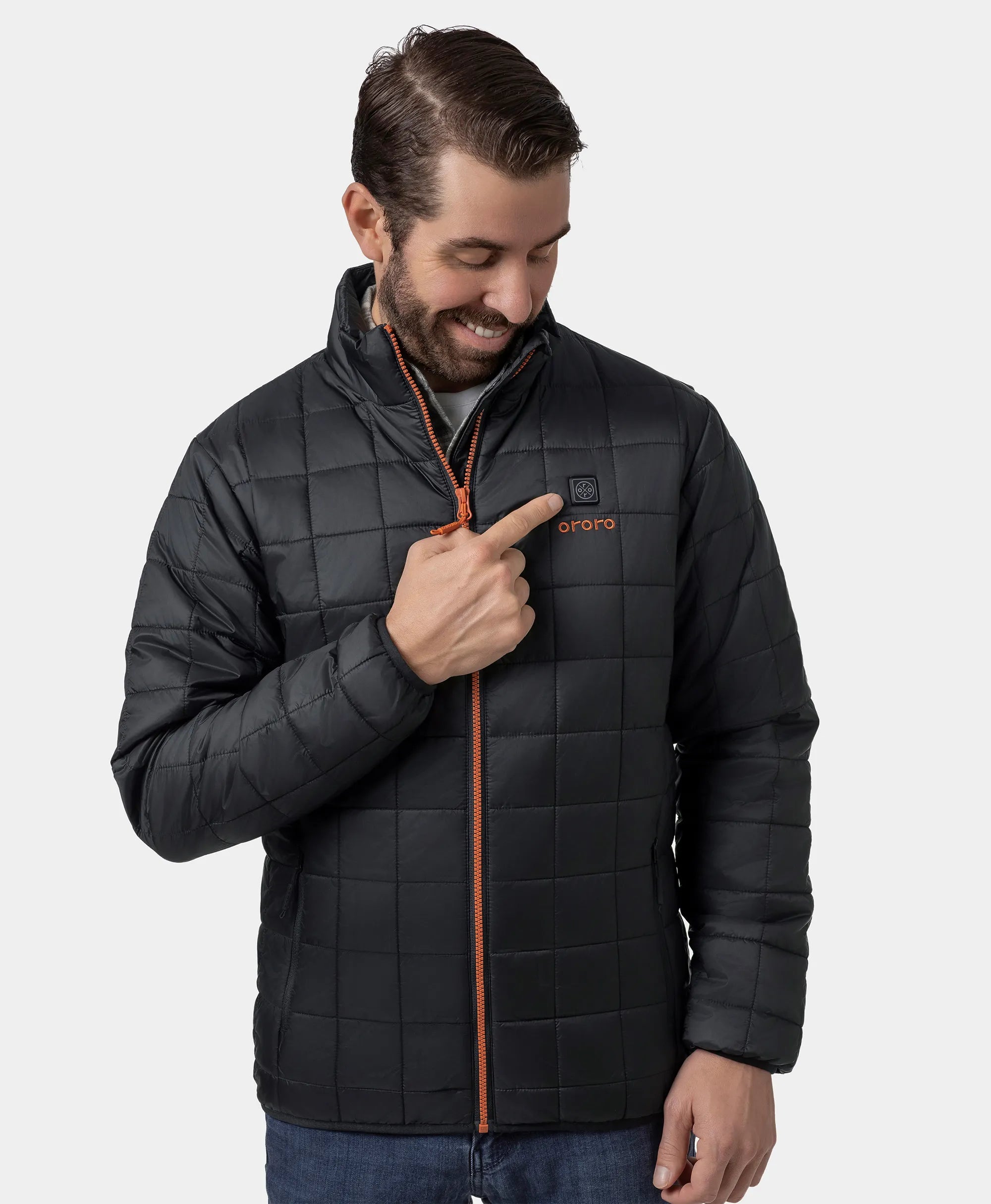 Prism Men's 4-Zone Heated Quilted Jacket, Thumbnail 4