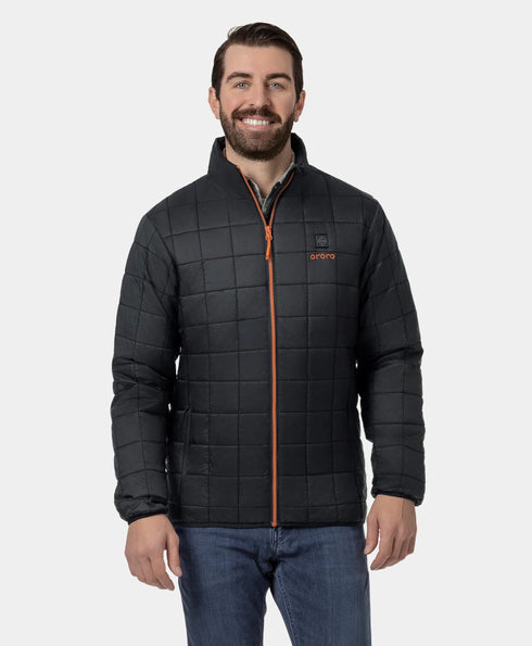 Prism Men's 4-Zone Heated Quilted Jacket ,view 1