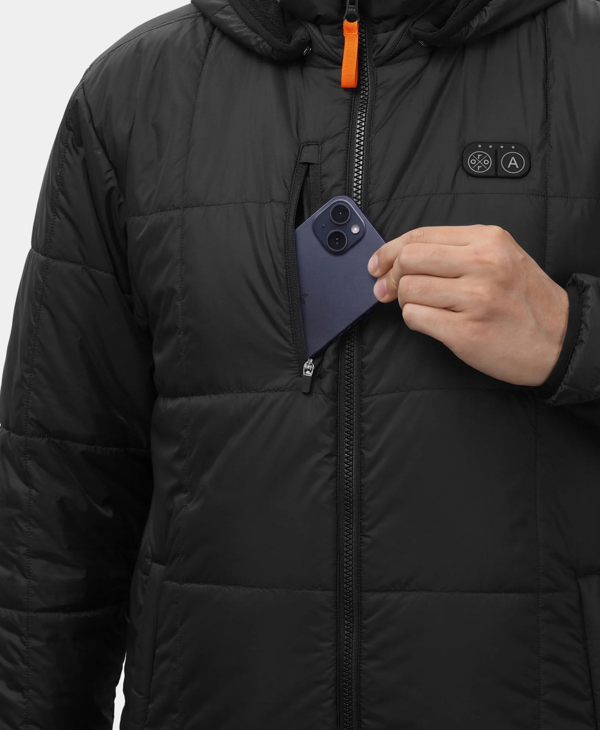 Overland Men's 7-Zone Heated Jacket with Detachable Heated Hood, Thumbnail 6