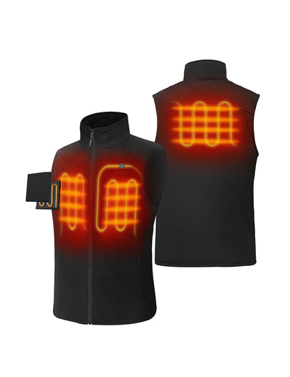 Mid-back, Left & Right Chest Heating